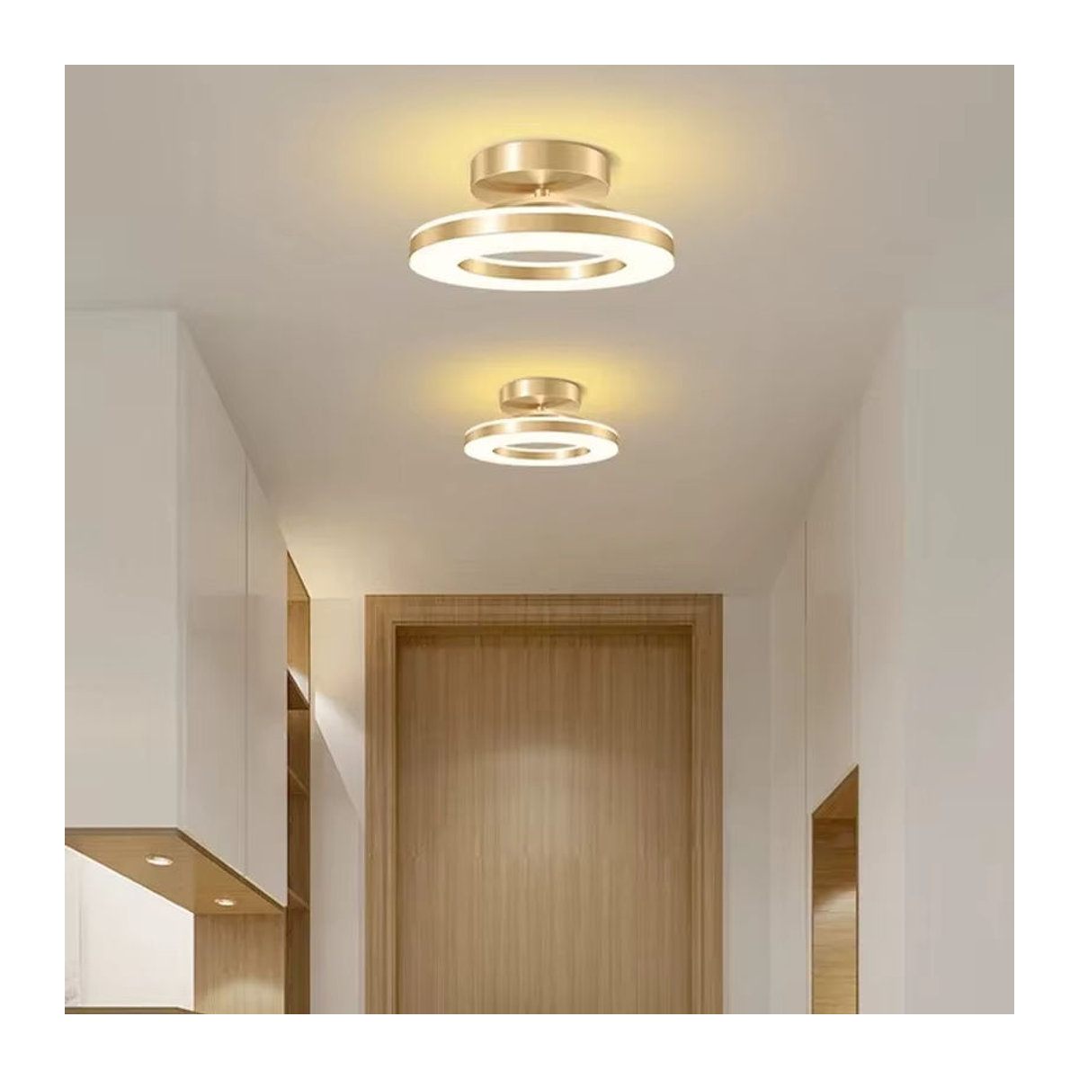 Moderne LED-Deckenleuchte von Claeted für Innenräume wie Wohnzimmer, Schlafzimmer oder Flur - Bild 2