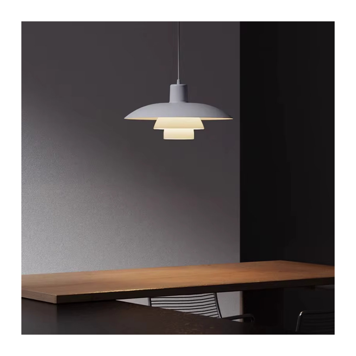 Moderne LED Pendelleuchte aus Aluminium von ZIMULONG in Weiß - Bild 6