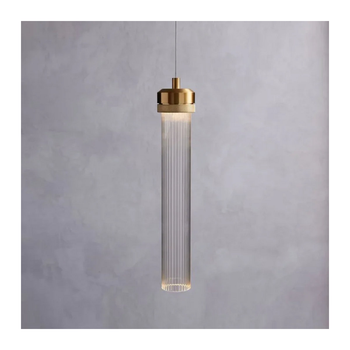 Moderne LED Pendelleuchte aus Glas für Schlafzimmer, Küche und Restaurant - Bild 1