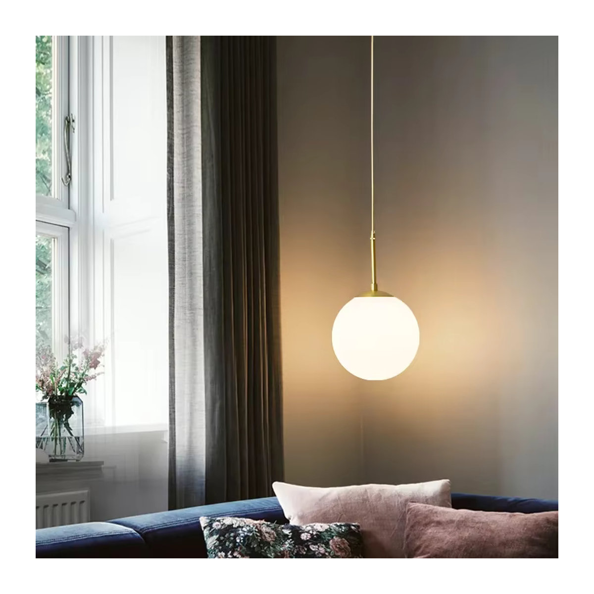 Moderne LED-Pendelleuchte aus Glas von ZIMULONG - Bild 4
