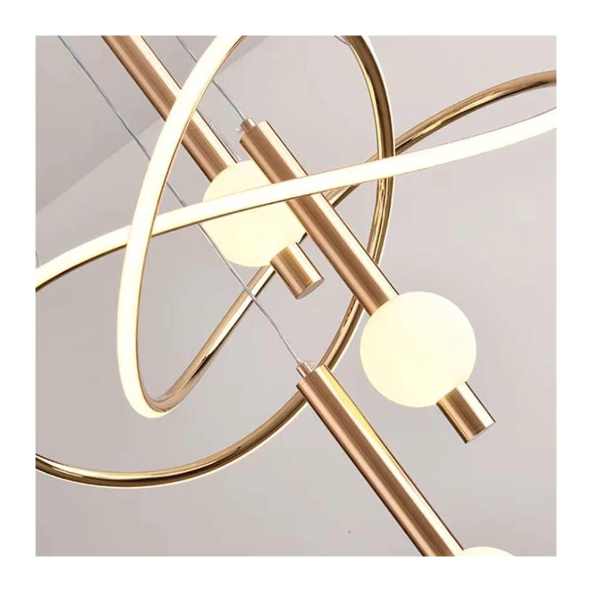 Moderne LED Pendelleuchte für Wohnzimmer, Küche und Schlafzimmer - Bild 2