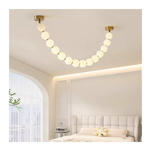 Moderne LED Pendelleuchte Joesee als dekorative Hängeleuchte für die Innenbeleuchtung