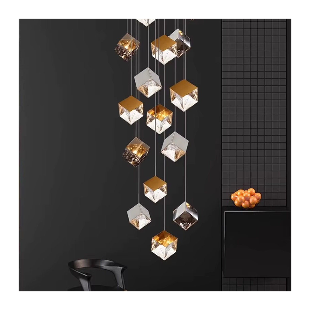 Moderne LED-Pendelleuchte von yushe in Bunt für Wohnzimmer und Esszimmer - Bild 3