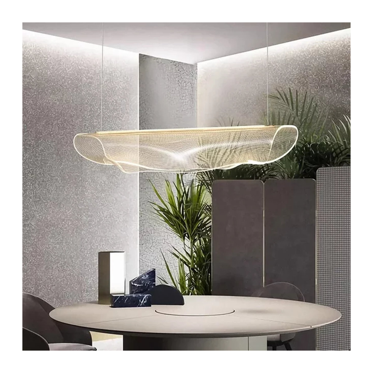 Moderne LED Pendelleuchte ZIMULONG für Wohnzimmer und Esszimmer - Bild 1