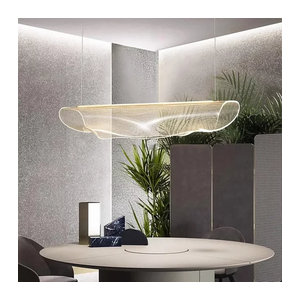 Moderne LED Pendelleuchte ZIMULONG für Wohnzimmer und Esszimmer