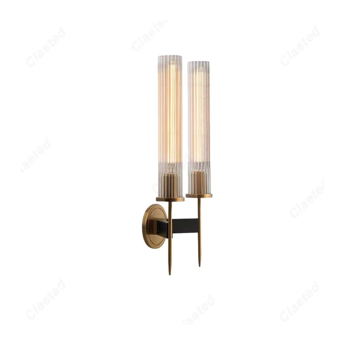 Moderne LED Wandlampe aus Kupfer für Wohnzimmer, Schlafzimmer und Arbeitszimmer - Bild 2
