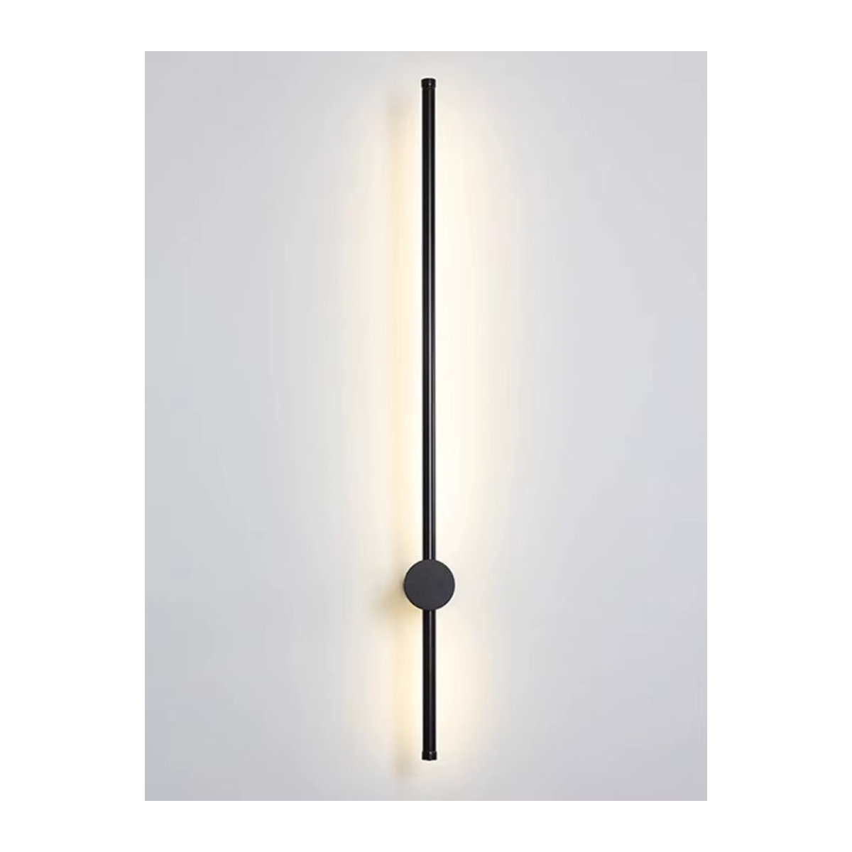 Moderne LED Wandlampe Claeted in Schwarz für Wohnzimmer und Schlafzimmer - Bild 4