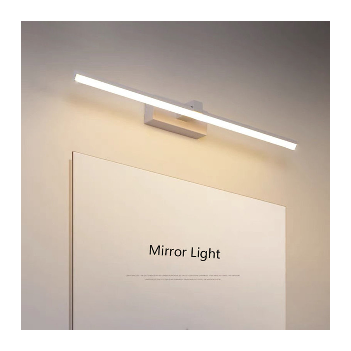Moderne LED Wandlampe DAMIASMIL in Weiß mit warmweißem Licht für Schlafzimmer, Flur und Badezimmer - Bild 1