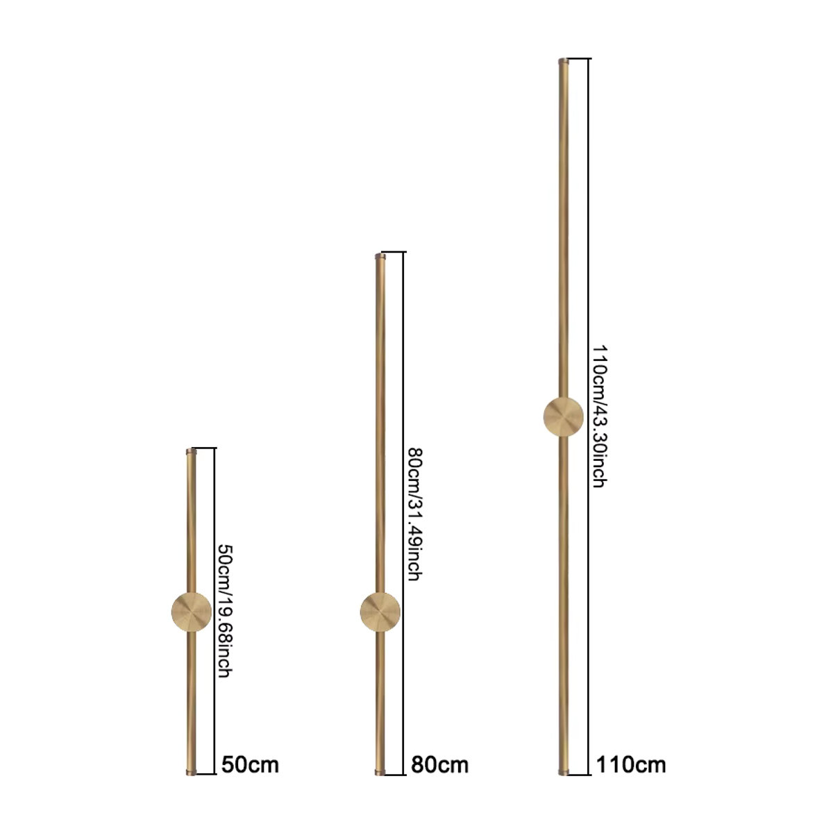 Moderne LED Wandlampe EnwYe in Weiß und Gold für Schlafzimmer und Wohnzimmer - Bild 2