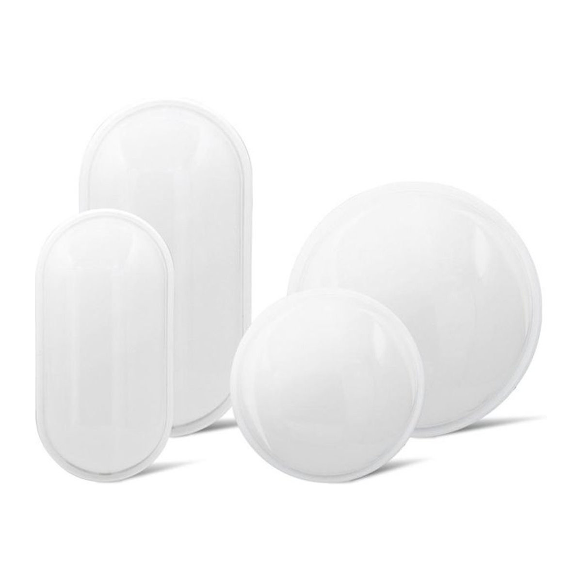 Moderne LED Wandleuchte CYLRDXK in Weiß, IP65 wasserdicht für Outdoor und Indoor - Bild 1