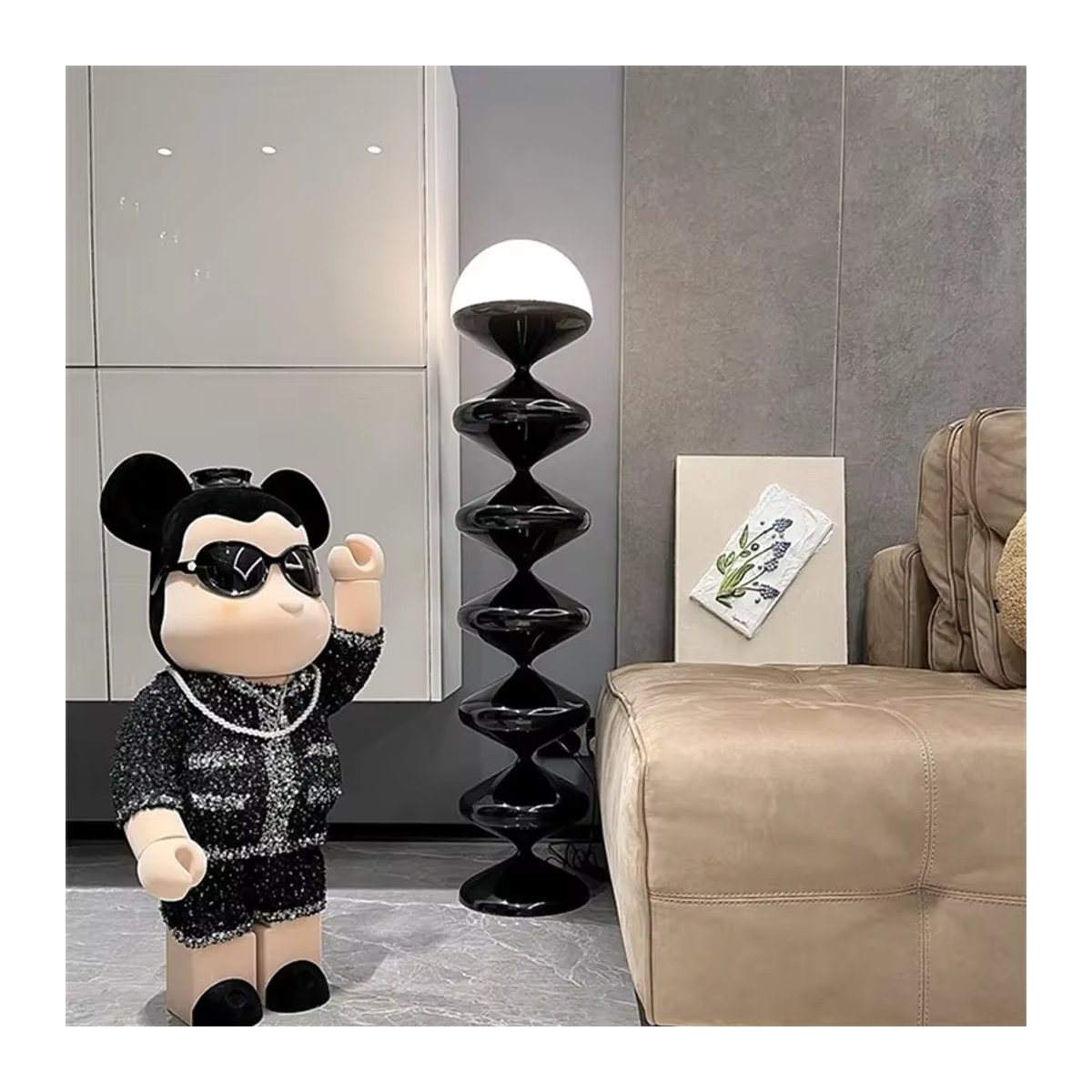 Moderne minimalistische Candy-Stehlampe von MZISOSOD für die Innenbeleuchtung - Bild 3