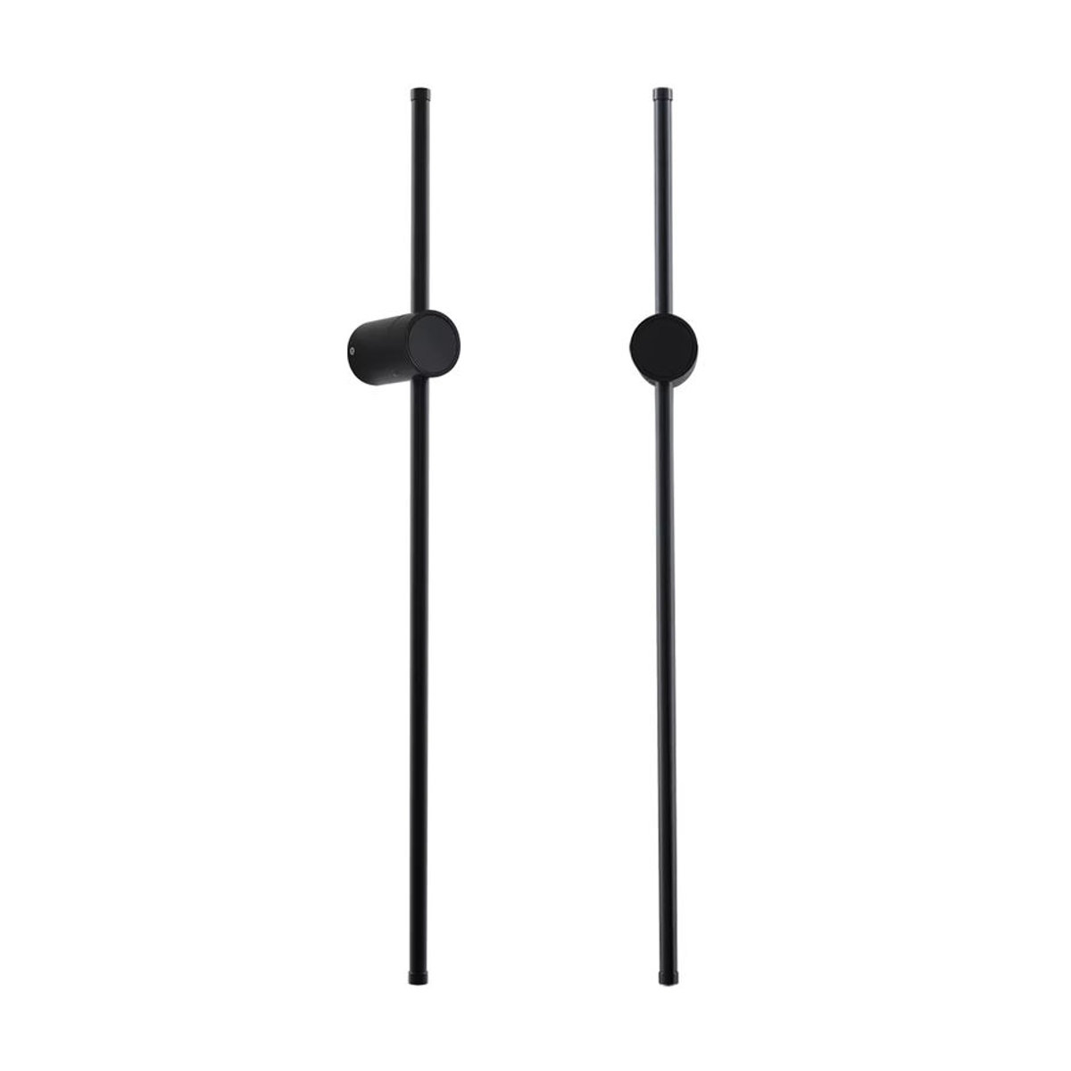Moderne minimalistische LED-Wandleuchte von PARKSON in Schwarz mit 350 Grad Rotation für Wohnzimmer und Schlafzimmer - Bild 5