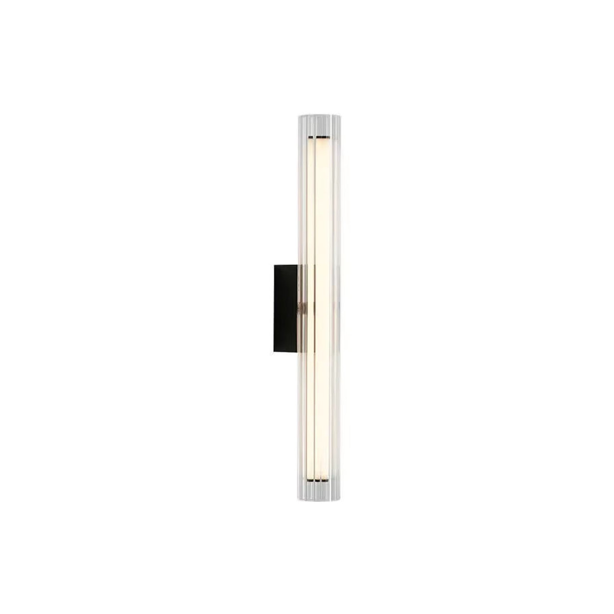 Moderne minimalistische Wandleuchte aus Glas in Schwarz für Wohnzimmer, Schlafzimmer oder Hotel im nordischen Design - Bild 3