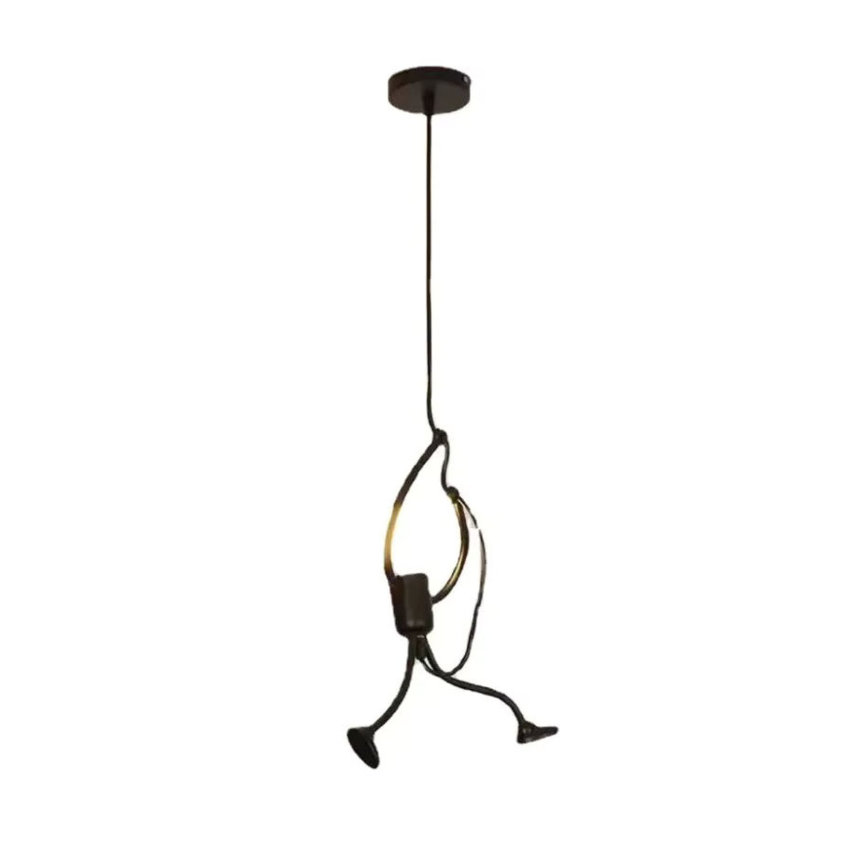 Moderne Pendelleuchte ONEYLTT aus Metall in Schwarz - Bild 4
