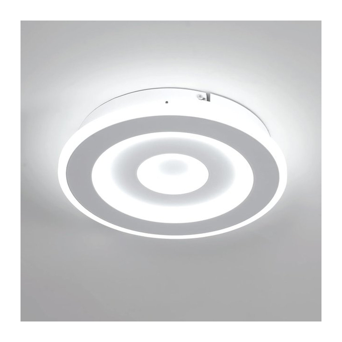 Moderne runde LED-Deckenleuchte Riserva in Weiß mit 28 W Leistung - Bild 1
