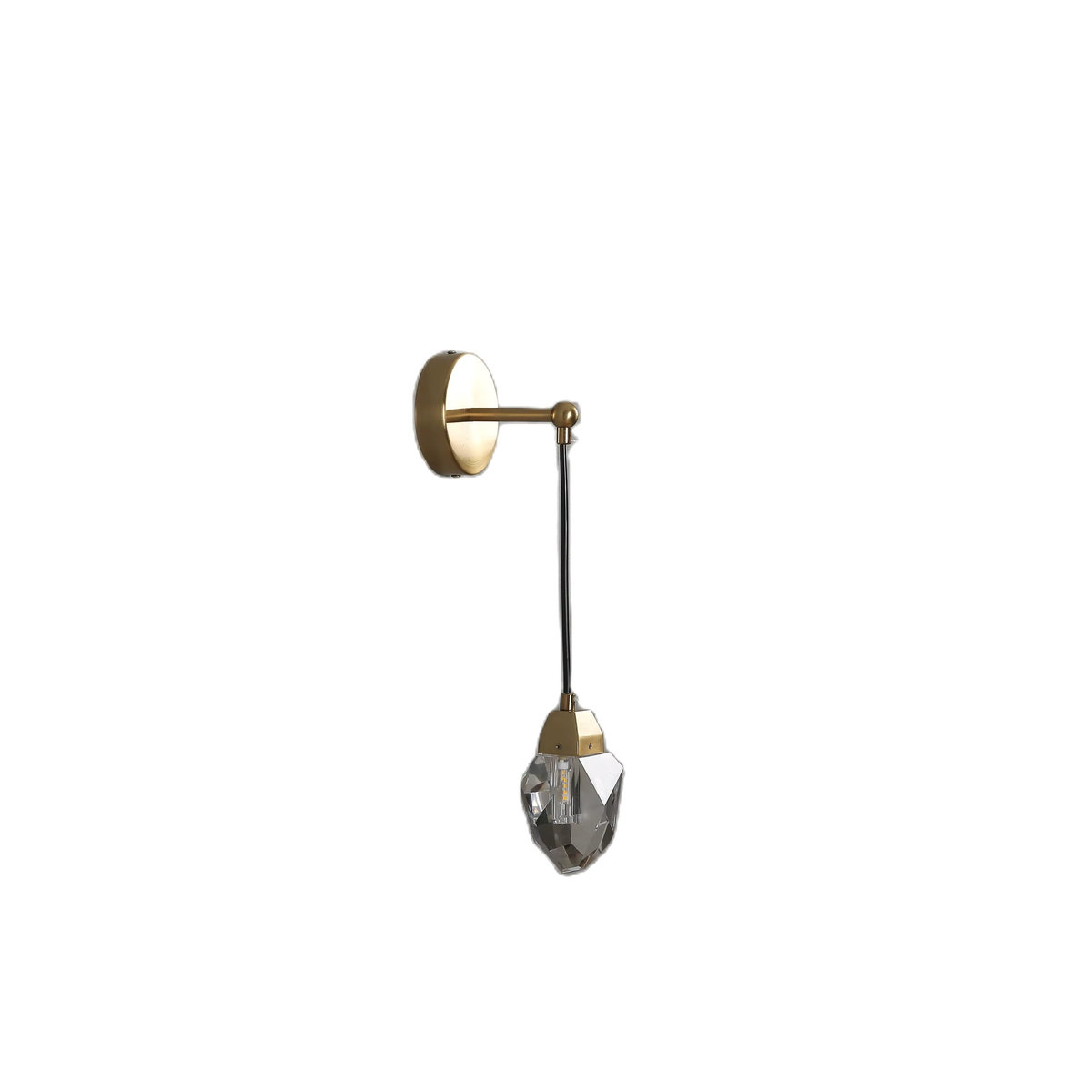 Moderne Wandleuchte LZPZ RUI in Gold mit G9 Fassung aus Metall für Wohnzimmer und Schlafzimmer - Bild 3
