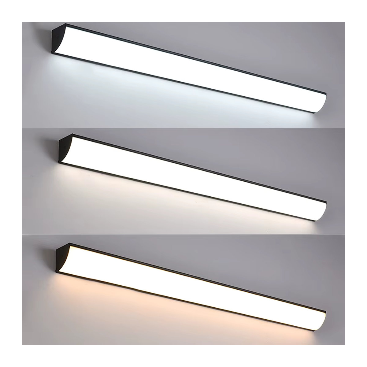Moderne Wandleuchte YNL aus Aluminium für Außenbereiche mit IP65 Schutzart in Silber oder Weiß - Bild 2