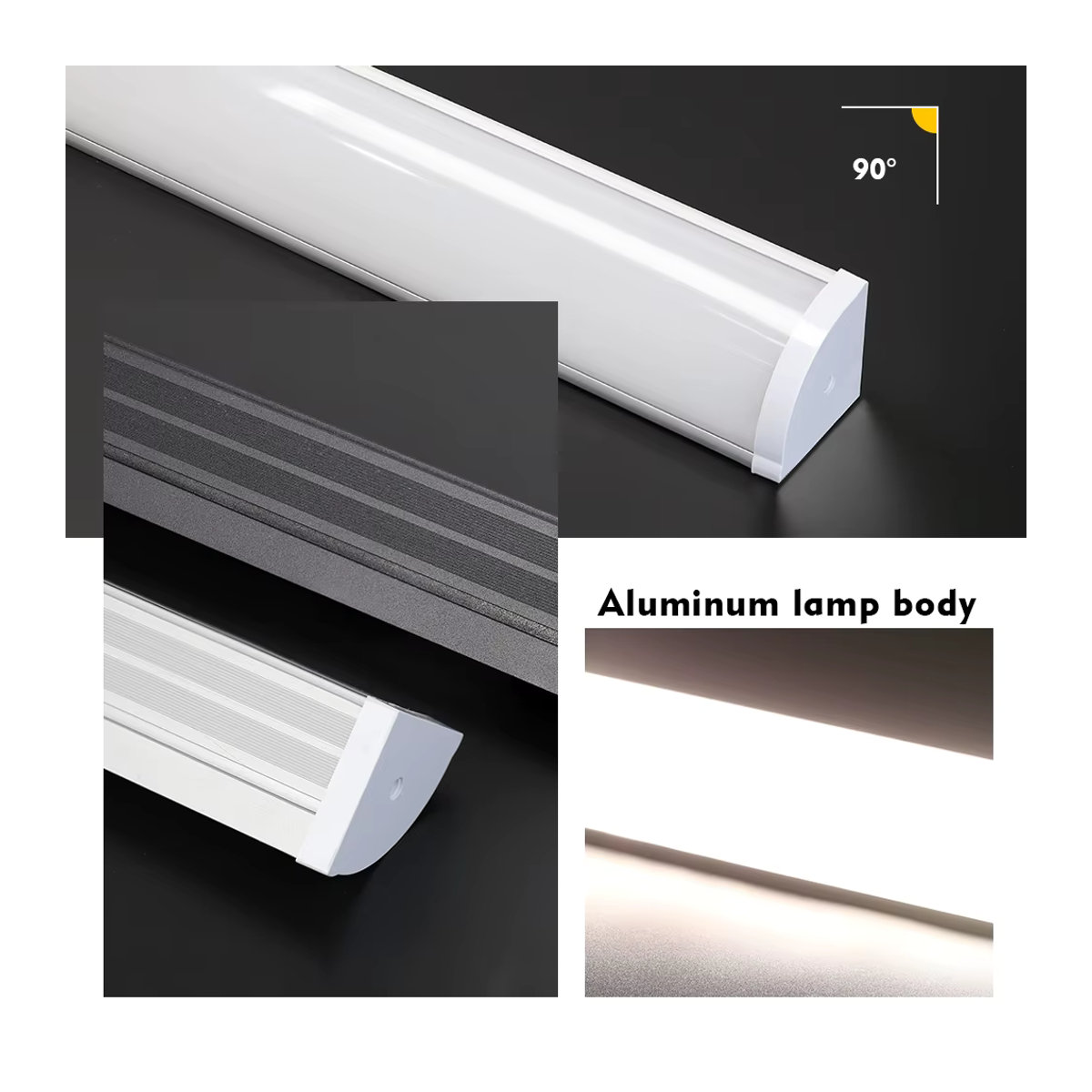 Moderne Wandleuchte YNL aus Aluminium für Außenbereiche mit IP65 Schutzart in Silber oder Weiß - Bild 6