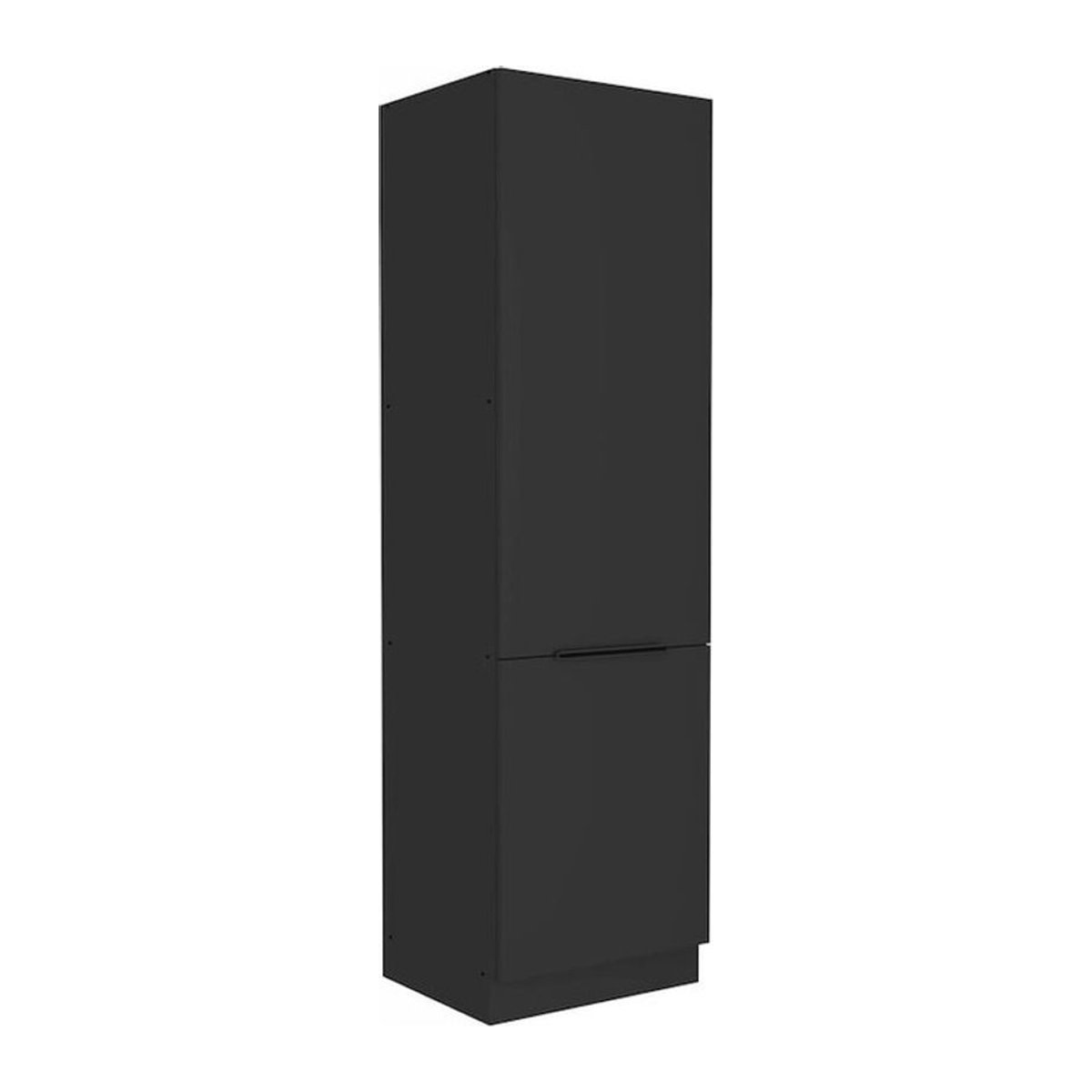 Moderner Vorratsschrank SIENA in Schwarz mit 60 cm Breite - Bild 1