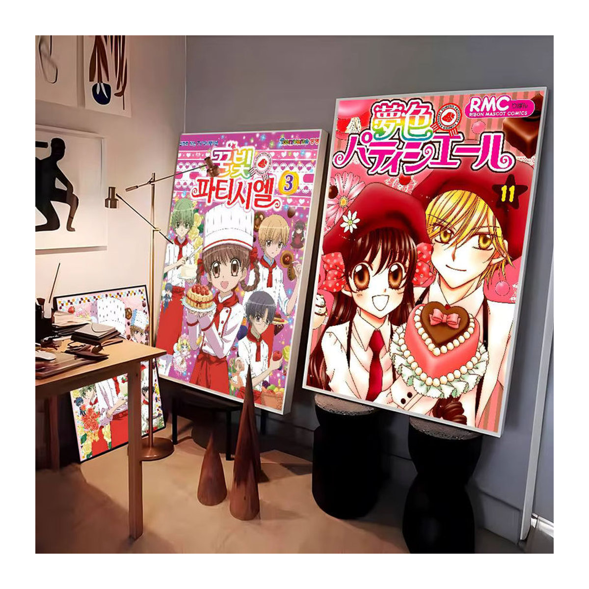 Modernes Anime Y-Yumeiro Patissiere Poster als Wanddekoration in Mehrfarbig, Hochformat, Rahmenlos - Bild 3