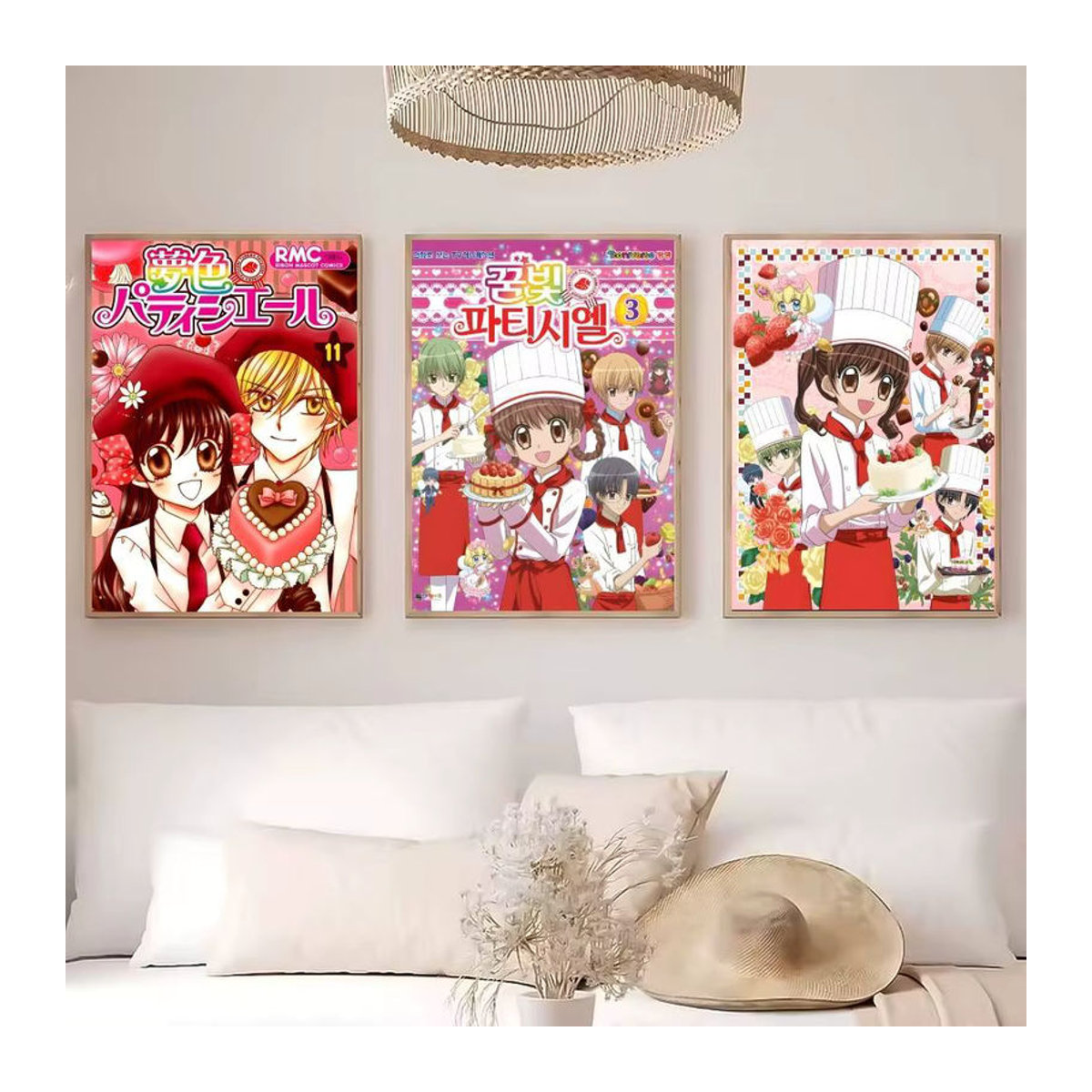 Modernes Anime Y-Yumeiro Patissiere Poster als Wanddekoration in Mehrfarbig, Hochformat, Rahmenlos - Bild 4