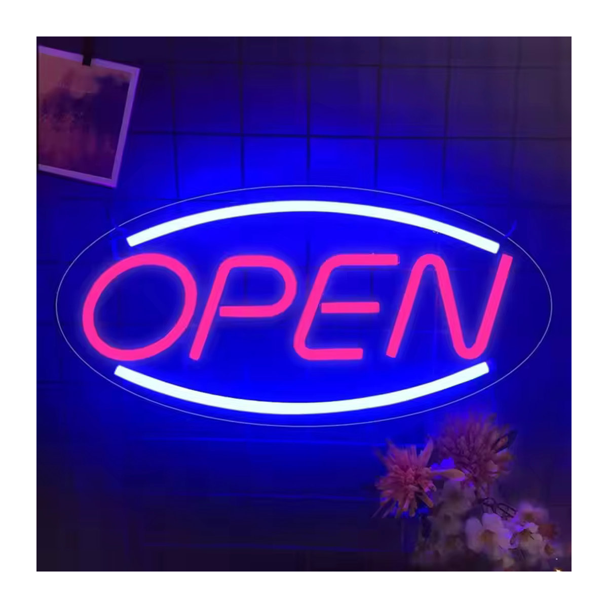Modernes LED-Neonschild in Bunt für Bar, Restaurant und Geschäftsschild zur Raumdekoration - Bild 2