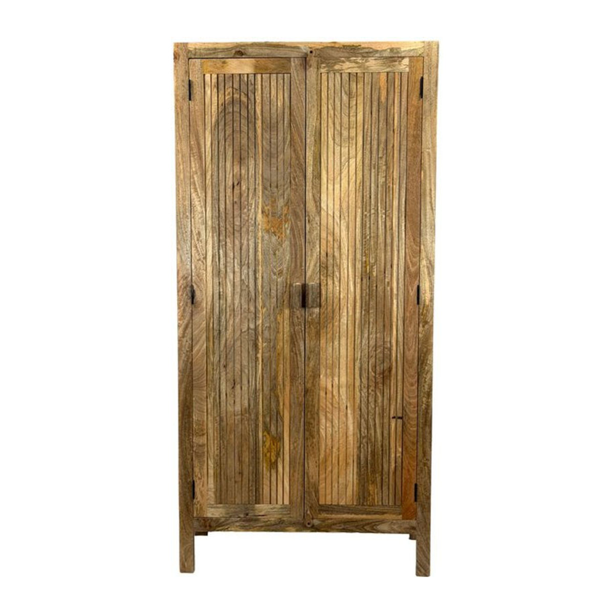 Modernes minimalistisches Sideboard aus Massivholz in Natur - Bild 1