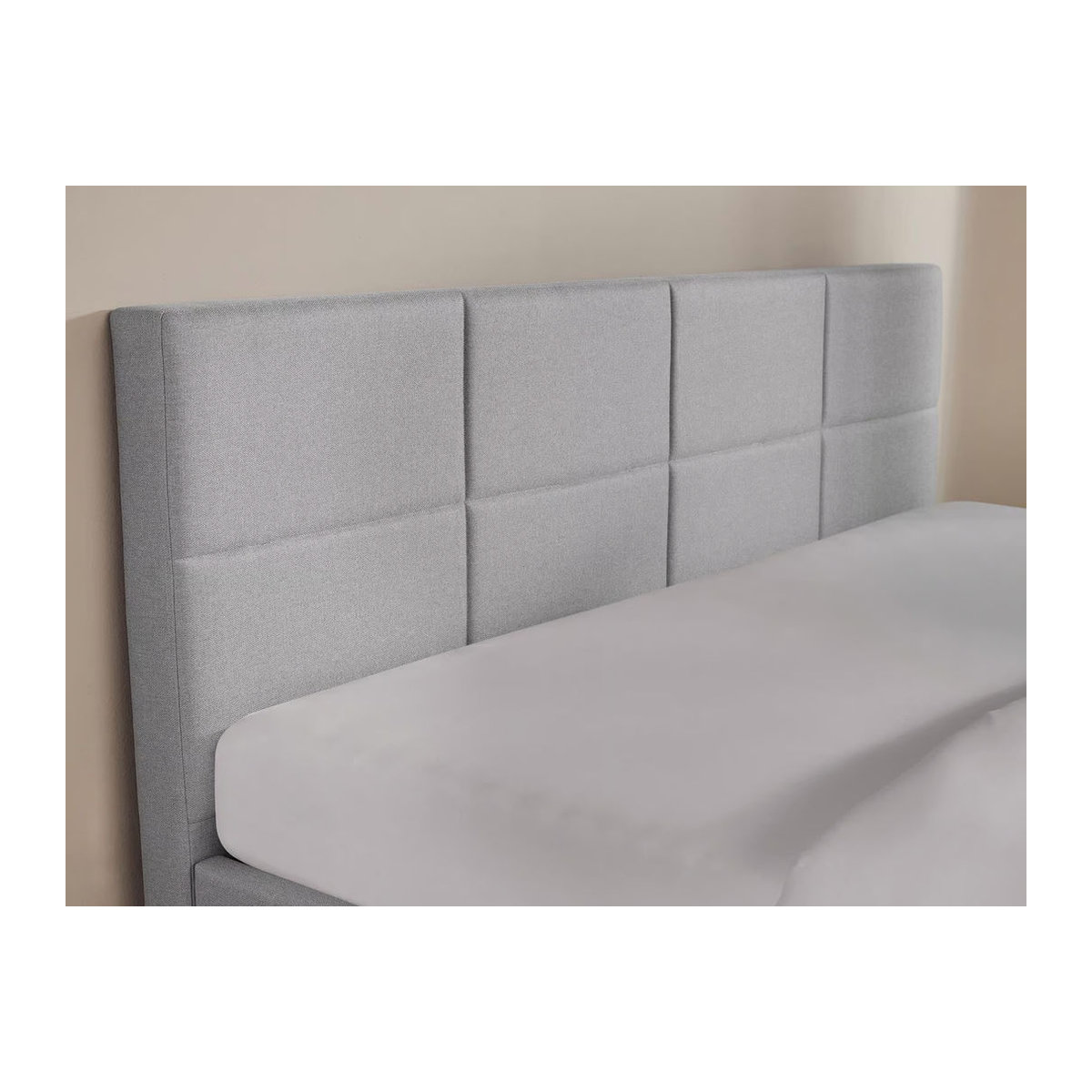 Modernes Nisco Cove Polsterbett in Grau mit B/T: 180 x 200 cm - Bild 2