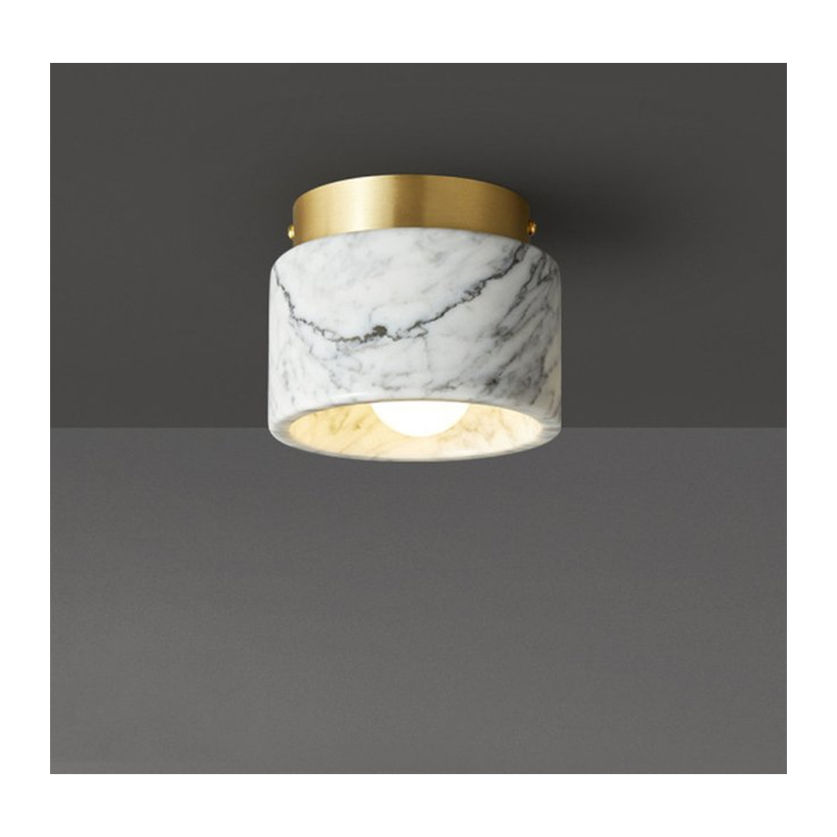 Modernes Wecus Marmor-Downlight in Grün und Weiß für Wohnzimmer und Schlafzimmer - Bild 1