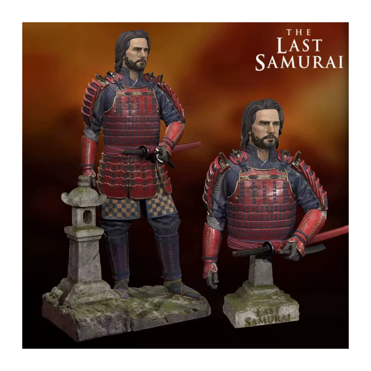 MODX The Last Samurai Tom Cruise Modellbausatz aus Kunstharz im Maßstab 1:24, unbemalte Hobby-Miniatur in Mehrfarbig - Bild 3