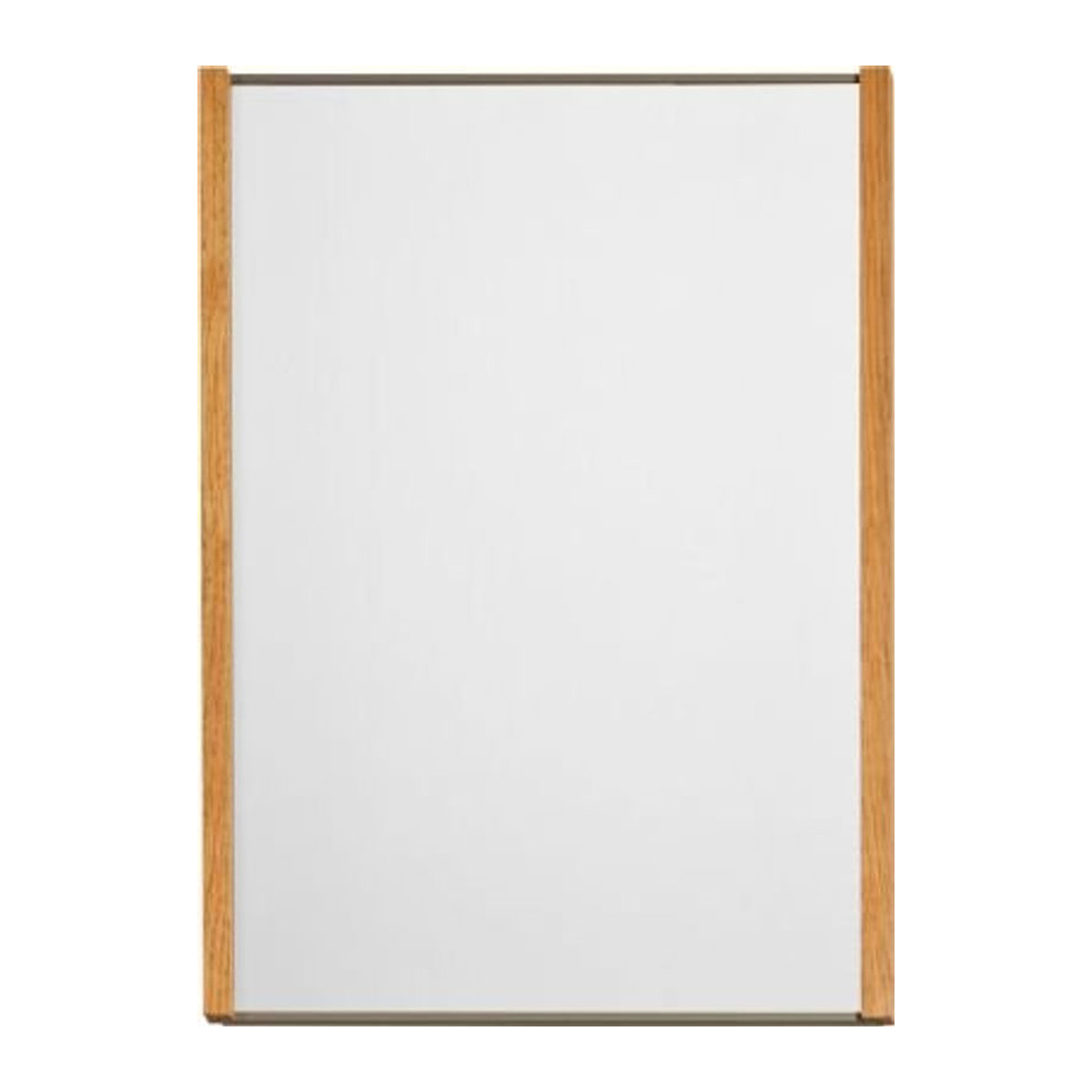moedel Wandschild LMH DIN A4 Hochformat mit Holz- und Aluminiumrahmen in Bronze/Eiche, B: 30,85 cm, H: 42,25 cm - Bild 1