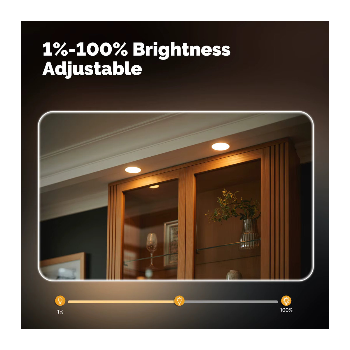 MOES Tuya ZigBee Smart LED GX53 Lampe, dimmbare Farbwechsel Glühbirne mit Musik-Synchronisation, kompatibel mit Alexa und Google Home, Bunt - Bild 3