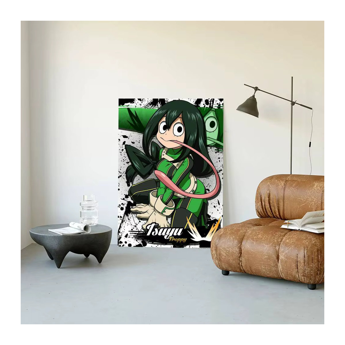 Moetch Froppy T-Tsuyu A-Asui Poster Aufkleber, mehrfarbig, wasserfeste Wandkunst für Wohnzimmer und Schlafzimmer - Bild 6