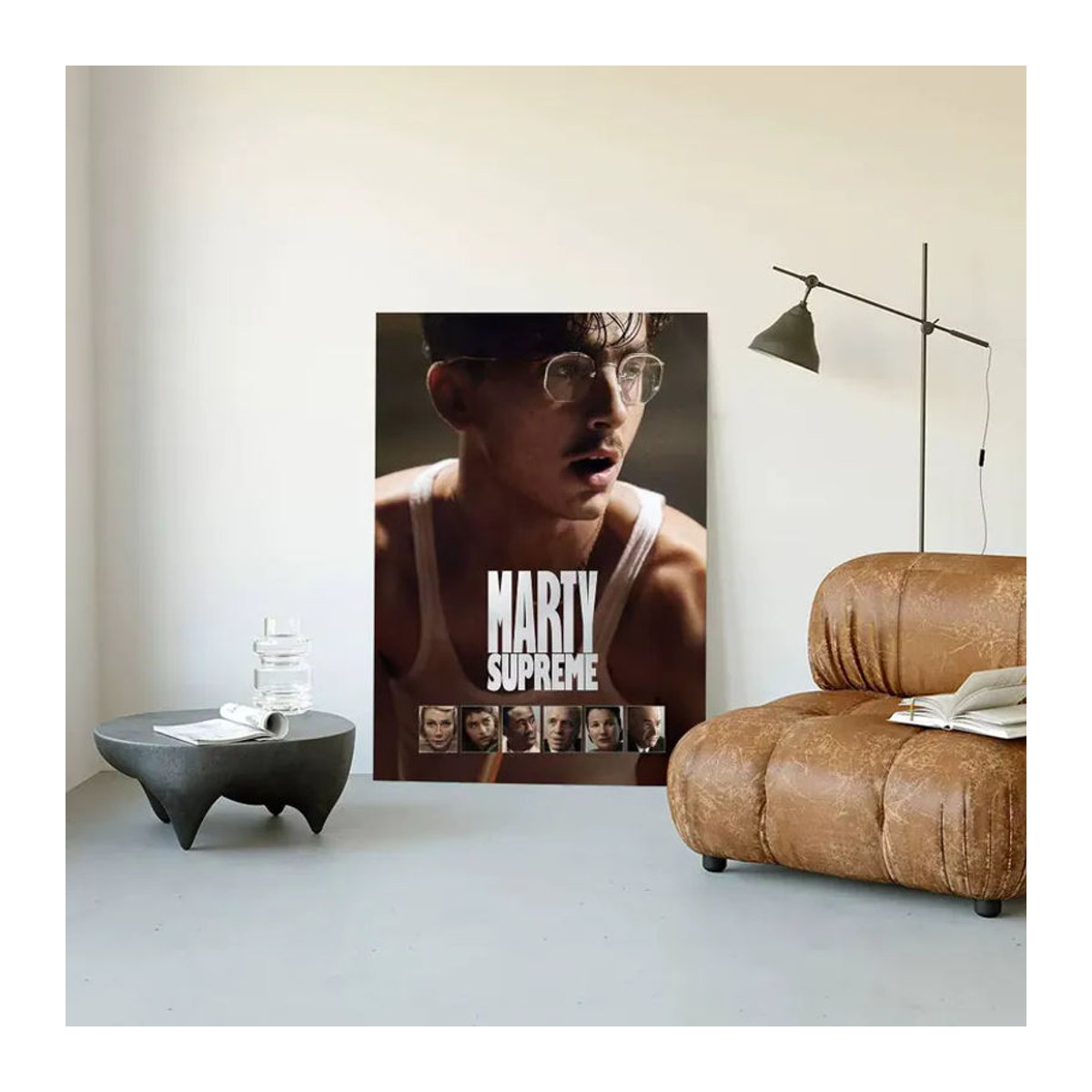 Moetch M-Marty Supreme Poster Aufkleber, wasserfeste Wandkunst für Wohnzimmer und Schlafzimmer, mehrfarbig, rechteckig - Bild 6