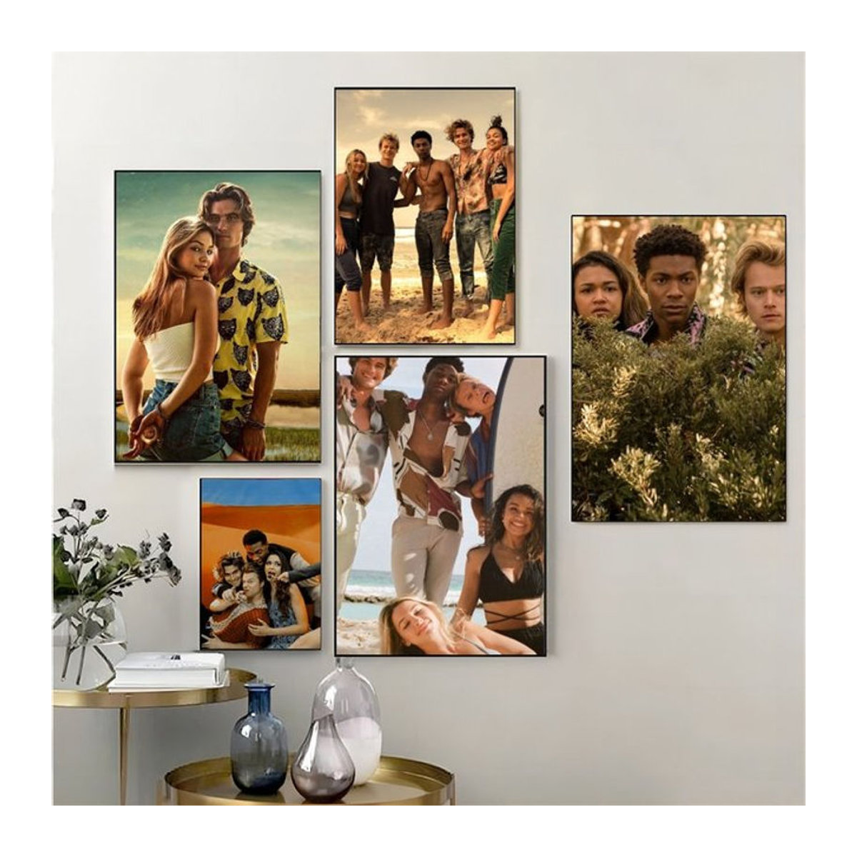 Moetch Outer Banks TV Serie Wandposter als selbstklebender wasserfester Papier Aufkleber in Mehrfarbig - Bild 1