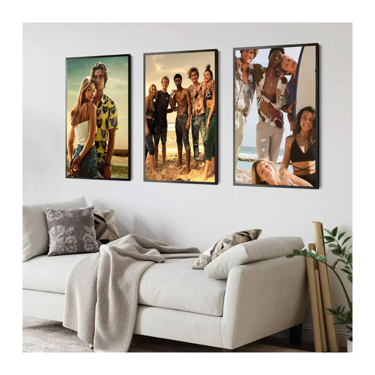 Moetch Outer Banks TV Serie Wandposter als selbstklebender wasserfester Papier Aufkleber in Mehrfarbig - Bild 2