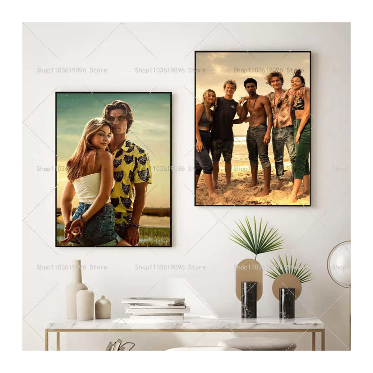 Moetch Outer Banks TV Serie Wandposter als selbstklebender wasserfester Papier Aufkleber in Mehrfarbig - Bild 3
