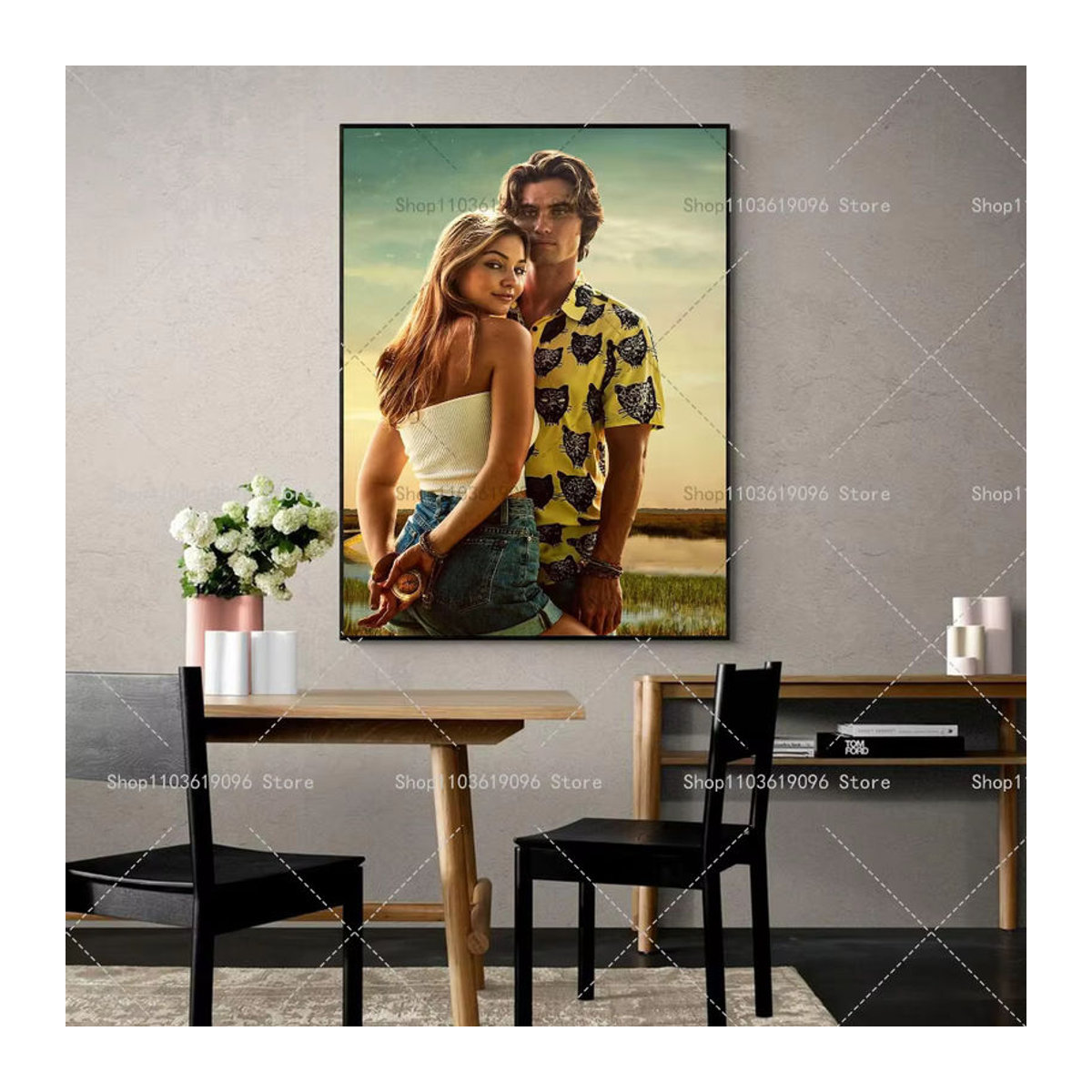 Moetch Outer Banks TV Serie Wandposter als selbstklebender wasserfester Papier Aufkleber in Mehrfarbig - Bild 5
