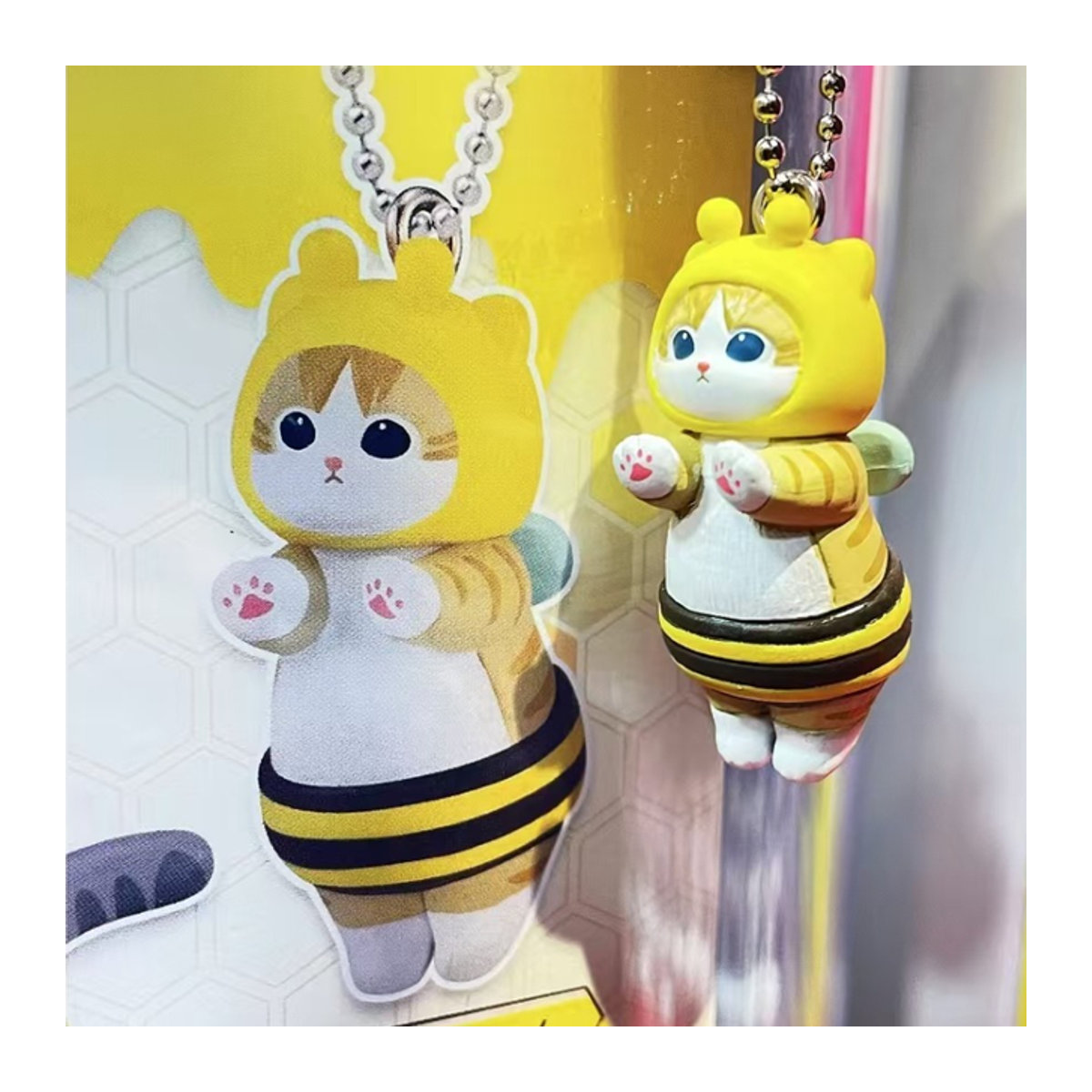 Mofusand Biene Blind Box Twisted Egg Bee Katze Anime Figur Gelb - Bild 1