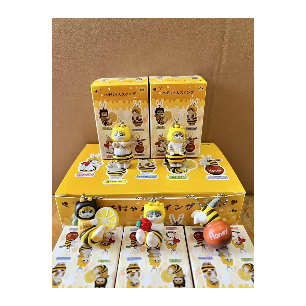 Mofusand Biene Blind Box Twisted Egg Bee Katze Anime Figur Gelb - Bild 5