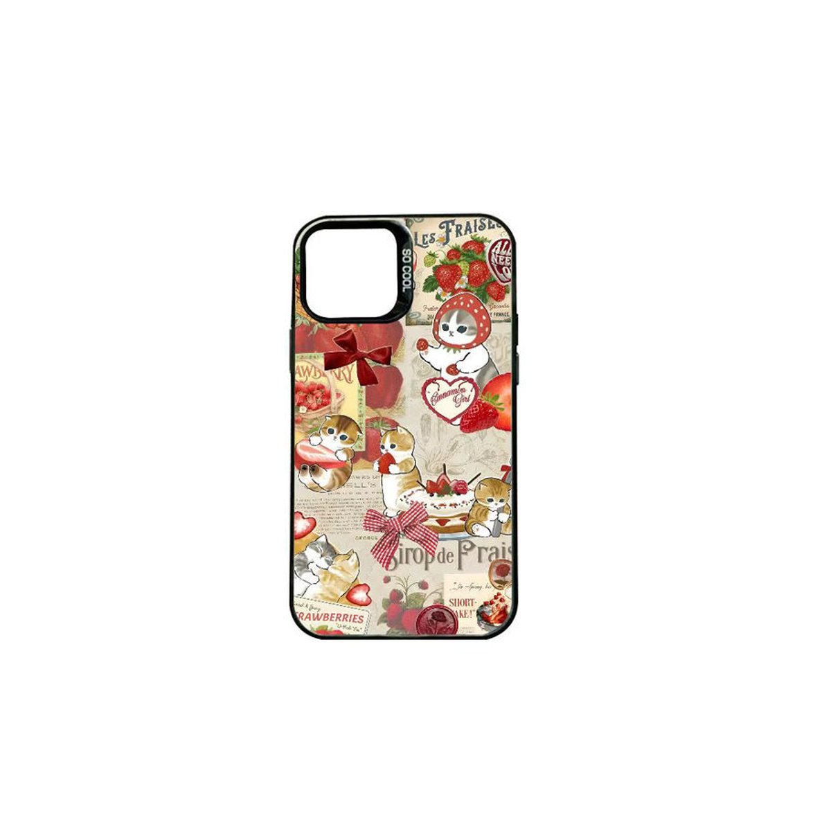 Mofusand CAT Handyhülle für Apple iPhone 11 12 13 14 15 16 Pro Max Plus mit Plating-Schutz, mehrfarbig - Bild 4