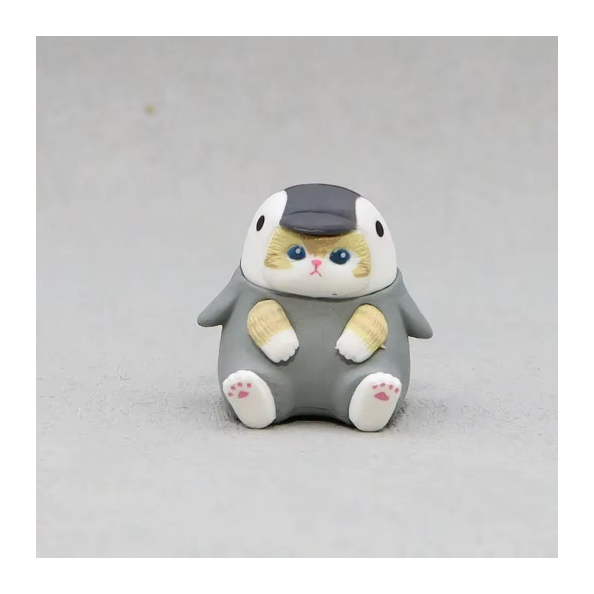 Mofusand Katzen Figuren Set mit Meeresbewohnern in mehrfarbigem Design, 5er Set aus Kunstharz als Tischdekoration für Kinder - Bild 3