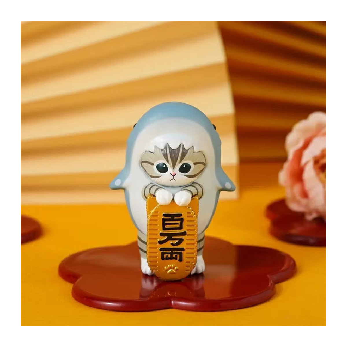 Mofusand Lucky Cat Actionfigur aus Kunststoff in Mehrfarbig als niedliche Anime-Dekoration für Kinder - Bild 4
