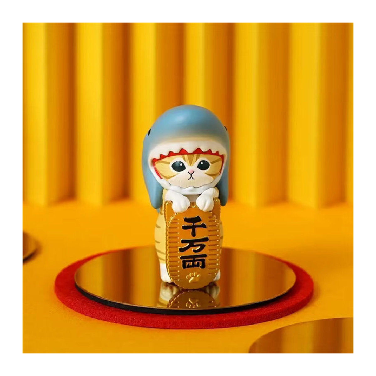 Mofusand Lucky Cat Actionfigur aus Kunststoff in Mehrfarbig als niedliche Anime-Dekoration für Kinder - Bild 5