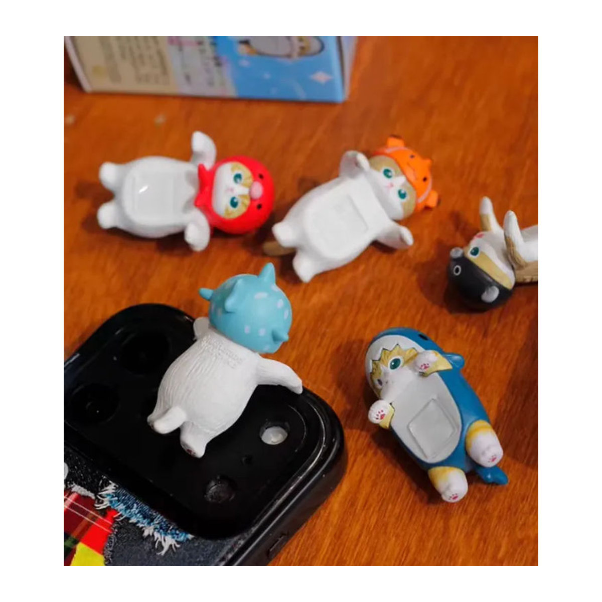 Mofusand Ocean Party Blind Box Niedliche Katzenfigur als maritime Dekoration in Mehrfarbig aus Kunststoff - Bild 5