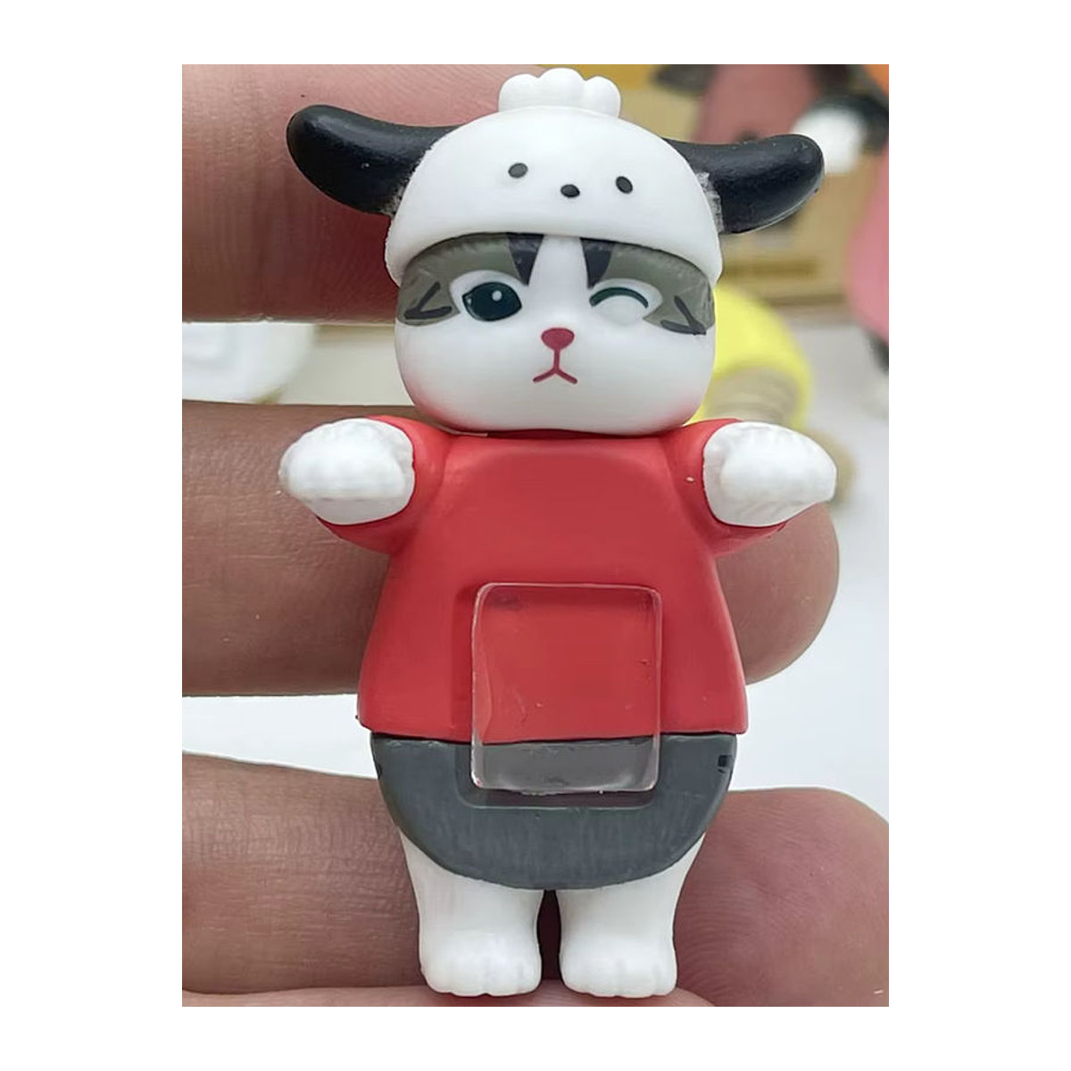 Mofusand Sanrio Charaktere Blind Box Dekorative Minifiguren aus Kunststoff in Mehrfarbig - Bild 5