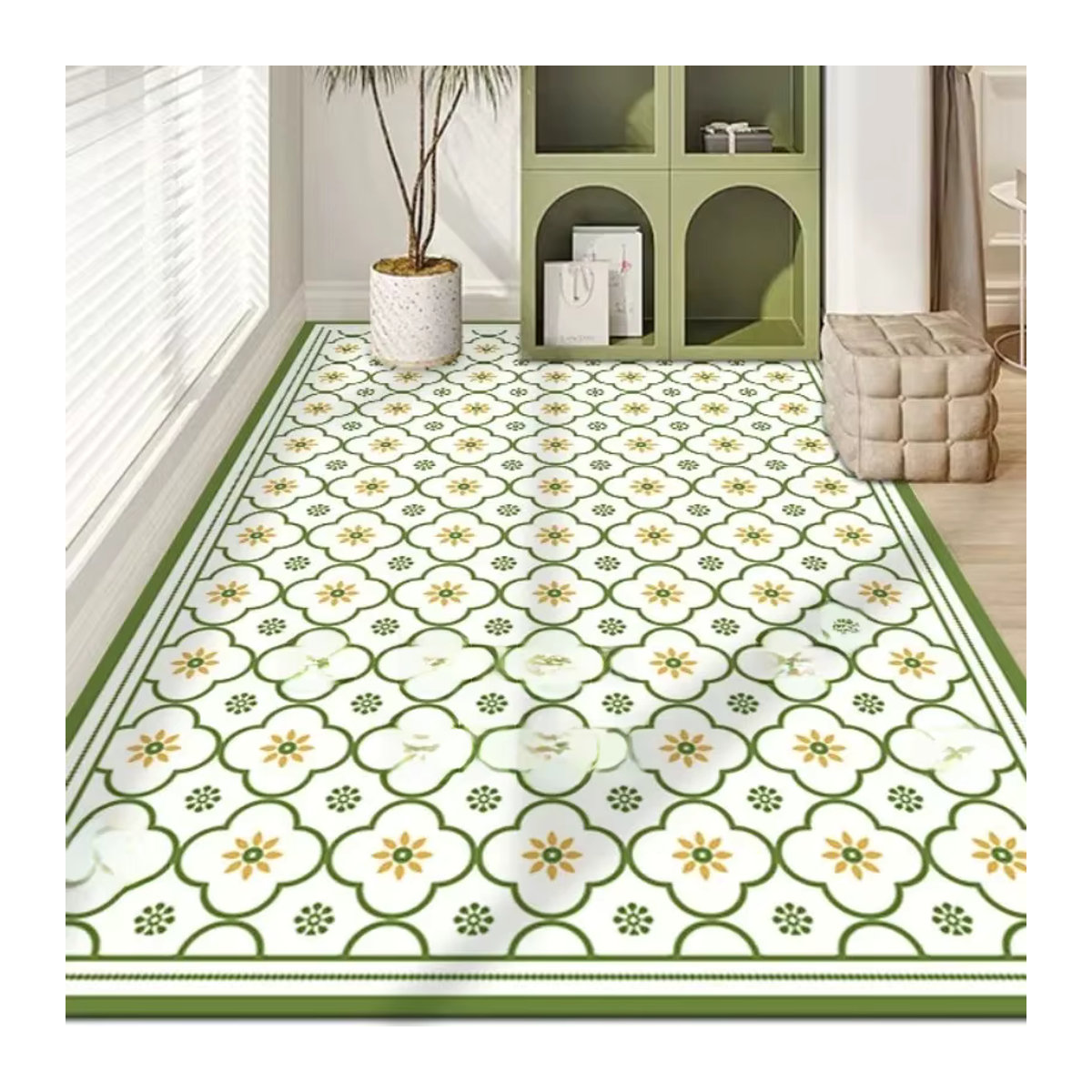 Mohamed Seda Tapis Balkonmatte aus PVC, wasserdicht und rutschfest, schmutzabweisend und sonnenbeständig - Bild 3