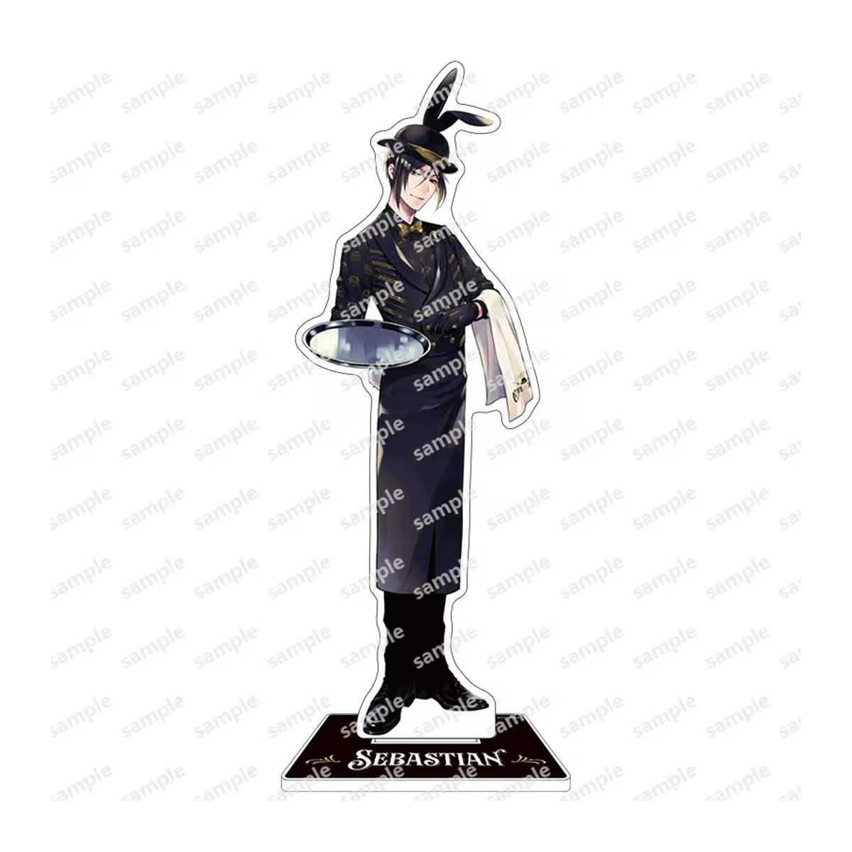 MOLLYGAN Anime Acryl Standfigur Ciel Phantomhive und Sebastian Michaelis Modell aus Kunststoff, mehrfarbig - Bild 2