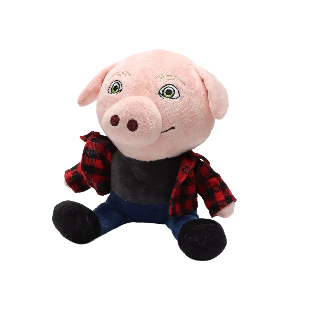 Molutian John Pork Plüschtier Schwein, mehrfarbig, Höhe: 21 cm - Bild 3