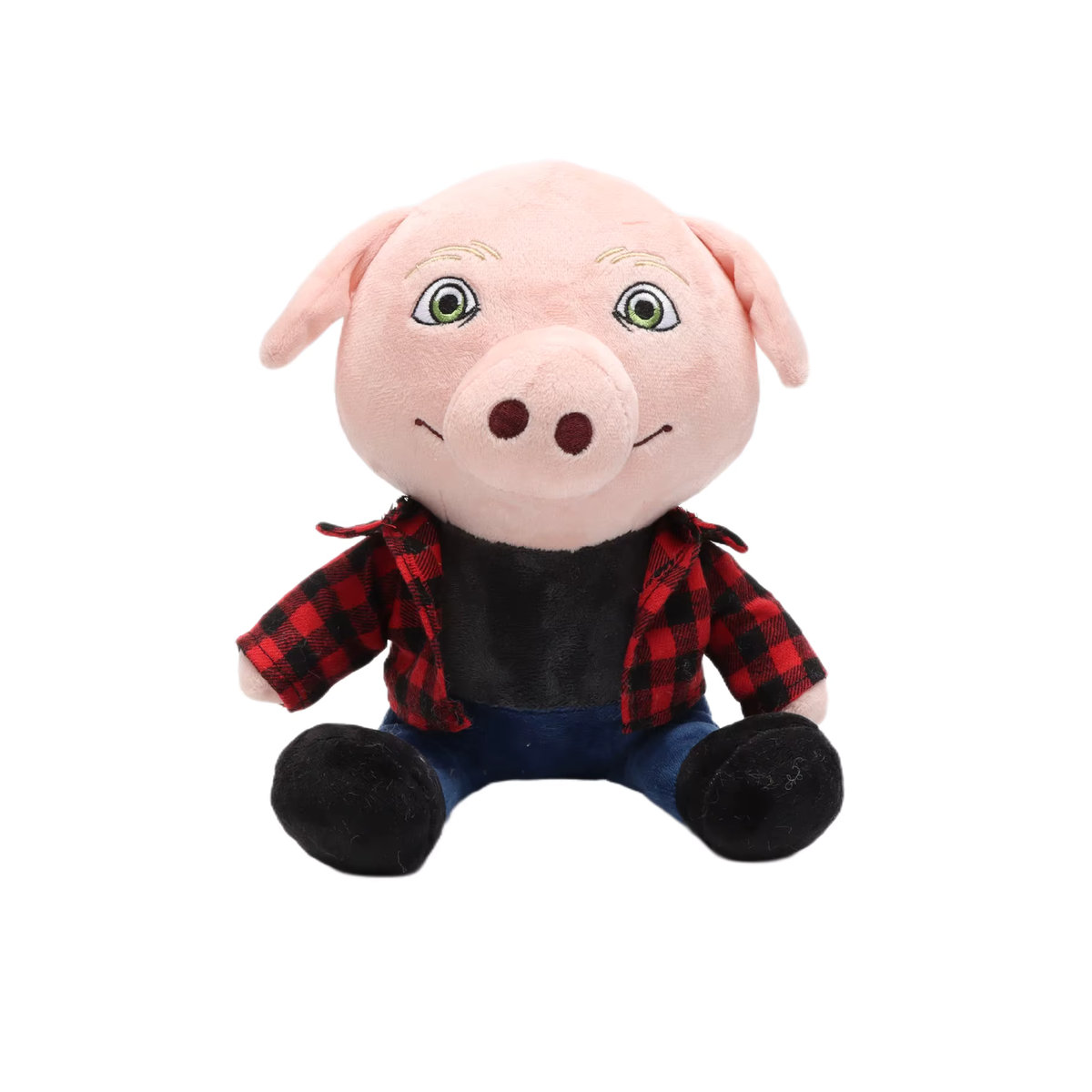 Molutian John Pork Plüschtier Schwein, mehrfarbig, Höhe: 21 cm - Bild 5
